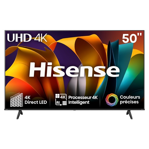 HISENSE 50" UHD 4K SMART TV (50A6N)