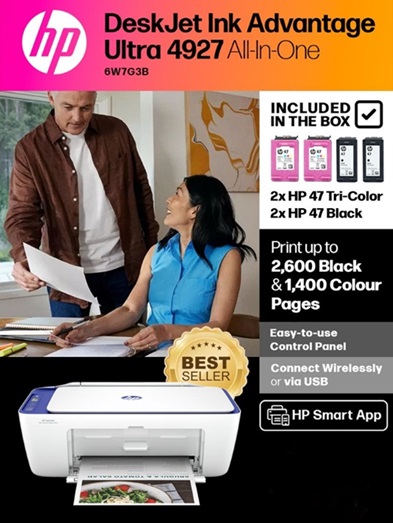 HP DESKJET INK ADVANTAGE ULTRA 4927 ALL-IN-ONE